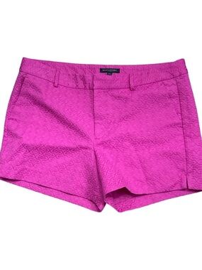 Banana Republic Fuchsia Textured Shorts Size 14